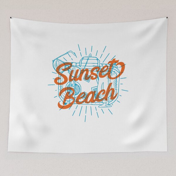 Item preview, Hawaiian Beach: Sunset Beach, Oahu (v2) designed and sold by BlueRockDesigns.