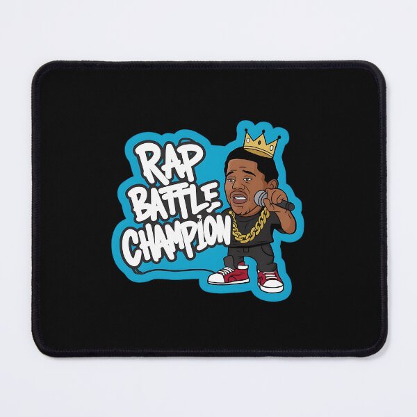 Item preview, Microphone and Lyrics Hip Hop Lyrical Art designed and sold by RadDeck.