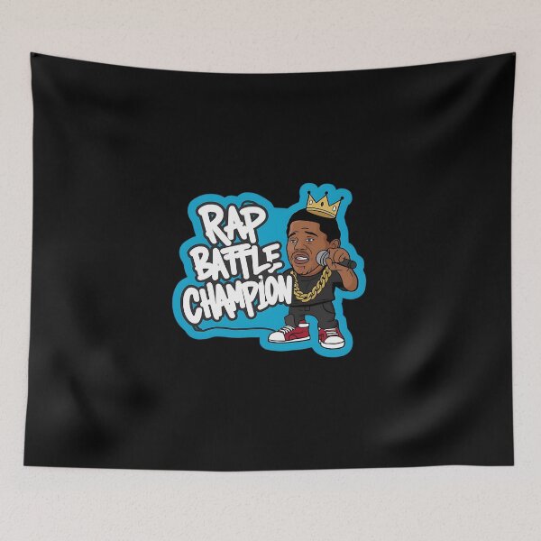 Item preview, Microphone and Lyrics Hip Hop Lyrical Art designed and sold by RadDeck.