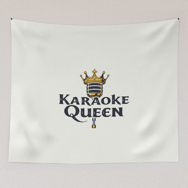 Item preview, Karaoke Queen: Crowned Microphone designed and sold by Jollys-ArtShop.