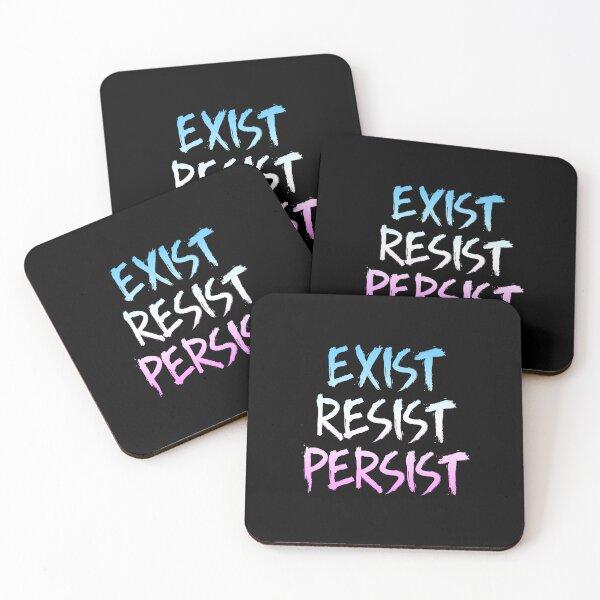 Item preview, Exist Resist Persist designed and sold by Hellbilly Designs.