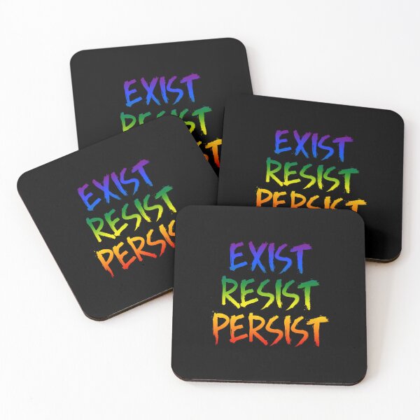 Item preview, Exist Resist Persist designed and sold by Hellbilly Designs.