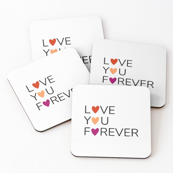 Item preview, Love You Forever - A Romantic Gift designed and sold by LesbosHeart.