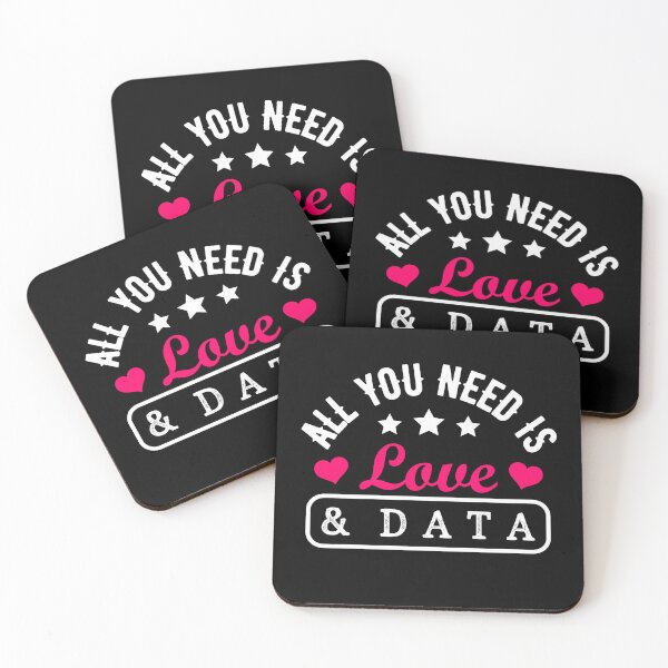 Item preview, All You need Is Love And Data Teacher Data Analyst T-Shirt designed and sold by KGN  CREATIVITY.