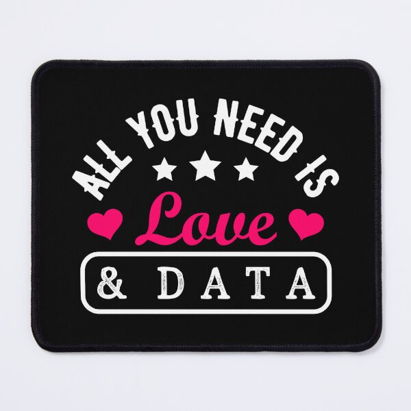 Item preview, All You need Is Love And Data Teacher Data Analyst T-Shirt designed and sold by KGN  CREATIVITY.