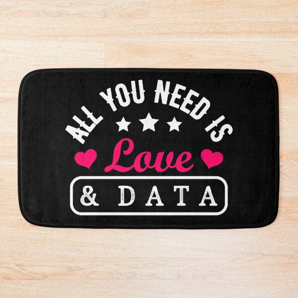Item preview, All You need Is Love And Data Teacher Data Analyst T-Shirt designed and sold by KGN  CREATIVITY.