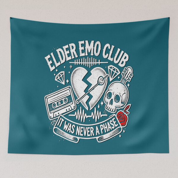 Item preview,  Elder Emo Club It Was Never A Phase   designed and sold by box-artshop.