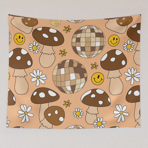 Item preview, Psychedelic Mushroom Party designed and sold by Furbulous Faces.