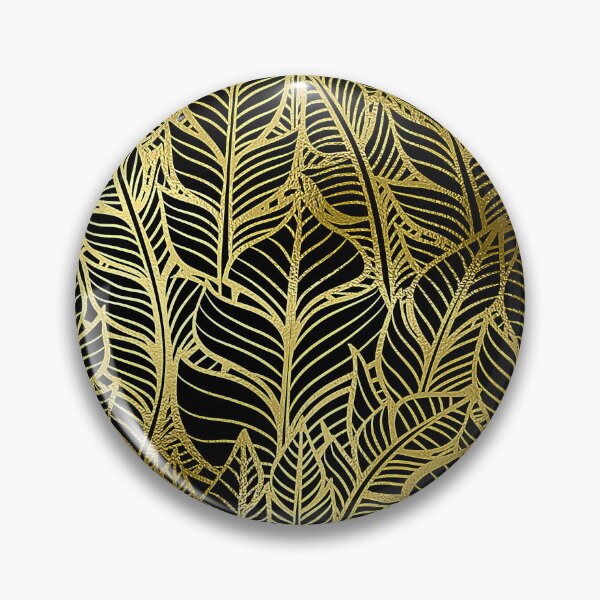 Item preview, Glamorous and Glitzy Art Deco (Faux) Gold Leaf Pattern designed and sold by DEC02.