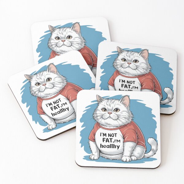 Item preview, I'm not fat I'm healthy designed and sold by trendspatterns.