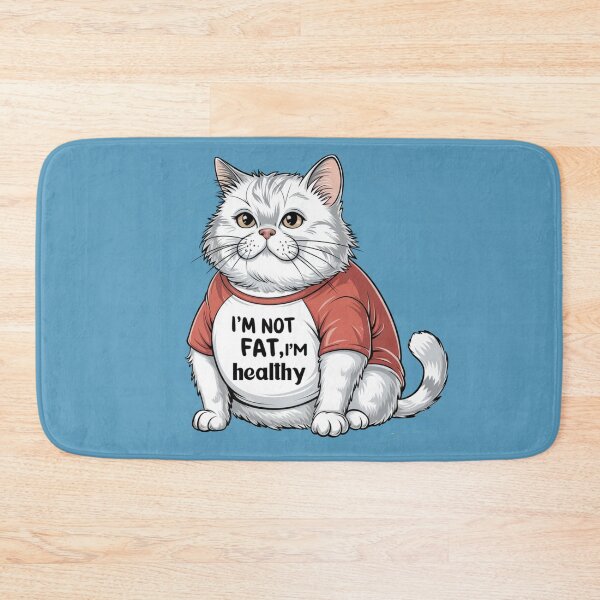 Item preview, I'm not fat I'm healthy designed and sold by trendspatterns.