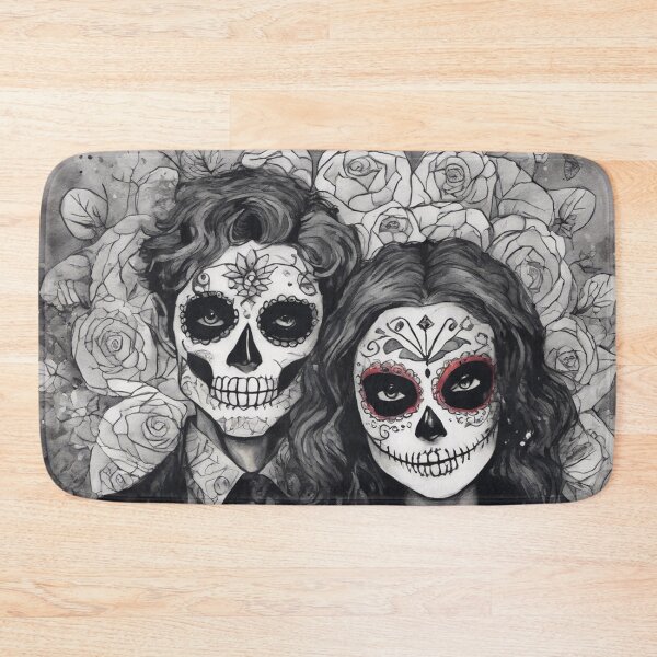 Item preview, Day of the Dead / Dia De Los Muertos - WC & Ink 4 designed and sold by KBMediaArt.