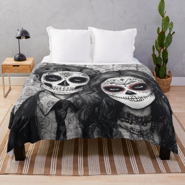Item preview, Day of the Dead / Dia De Los Muertos - WC & Ink 4 designed and sold by KBMediaArt.