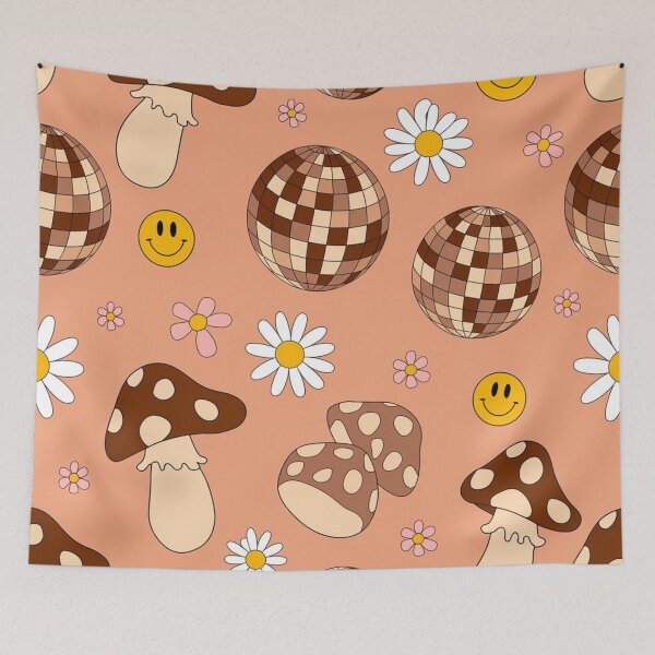 Item preview, Disco Mushroom Vibe designed and sold by Furbulous Faces.