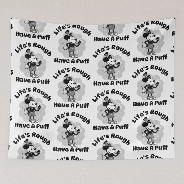Item preview, WEED  - Have a Puff Steamboat (Black)  designed and sold by Discothreadz.