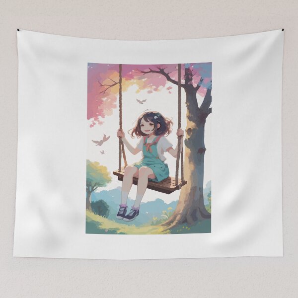Item preview, A wooden swing that connects and creates happiness. designed and sold by Whose-sweat.