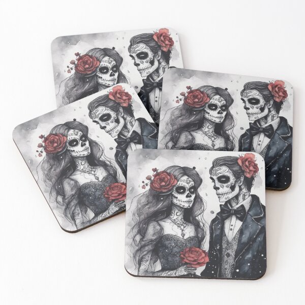 Item preview, Day of the Dead / Dia De Los Muertos - WC & Ink 11 designed and sold by KBMediaArt.