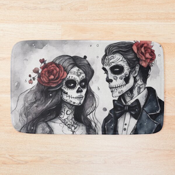 Item preview, Day of the Dead / Dia De Los Muertos - WC & Ink 11 designed and sold by KBMediaArt.