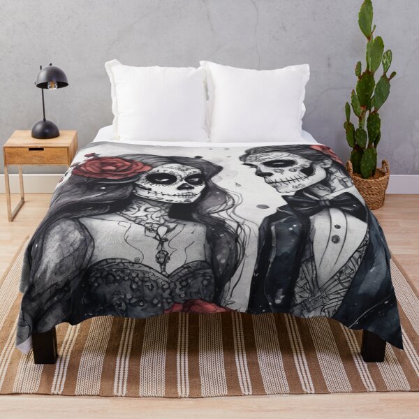 Item preview, Day of the Dead / Dia De Los Muertos - WC & Ink 11 designed and sold by KBMediaArt.