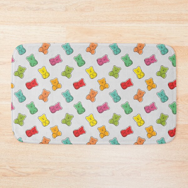Item preview, Gummy Bear Pattern – Playful and Colorful Candy-Inspired Design designed and sold by Teemaniac.