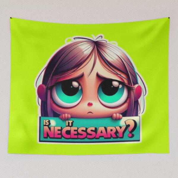 Item preview, Is it NECESSARY?! Cute Girl designed and sold by Shs-Kenya.