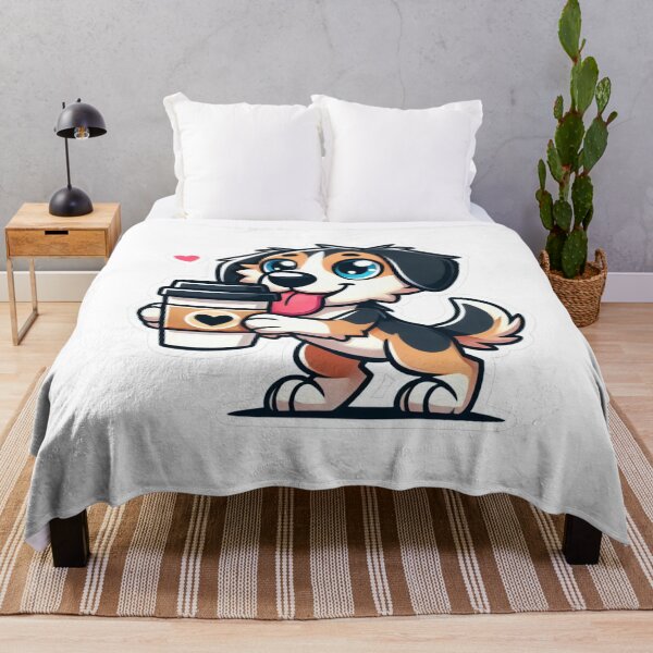 Item preview, ☕ Drever & Coffee – Cute Dog Lover Design designed and sold by DoodleWoofs.