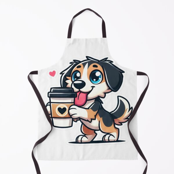 Item preview, ☕ Drever & Coffee – Cute Dog Lover Design designed and sold by DoodleWoofs.