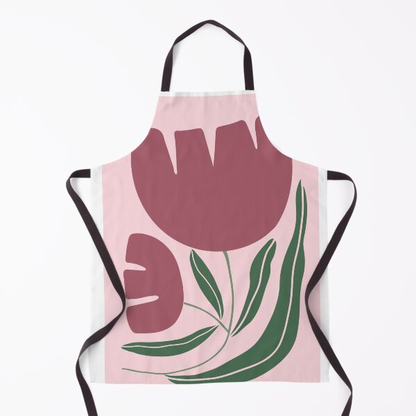 Item preview, Dark Pink Abstract Flower Print designed and sold by Living The Vibe.