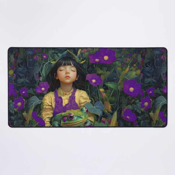 Item preview, Not That Kind of Fairy Tale | Girl with a Frog Prince designed and sold by MaryFiore.
