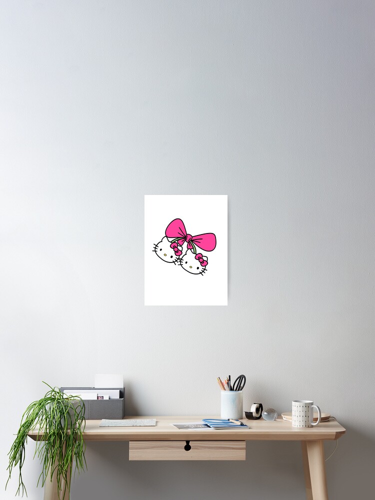 Hello kitty cherries  Poster