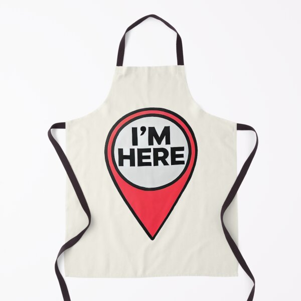 Item preview, I'm Here Location Pin designed and sold by IskandarDesigns.