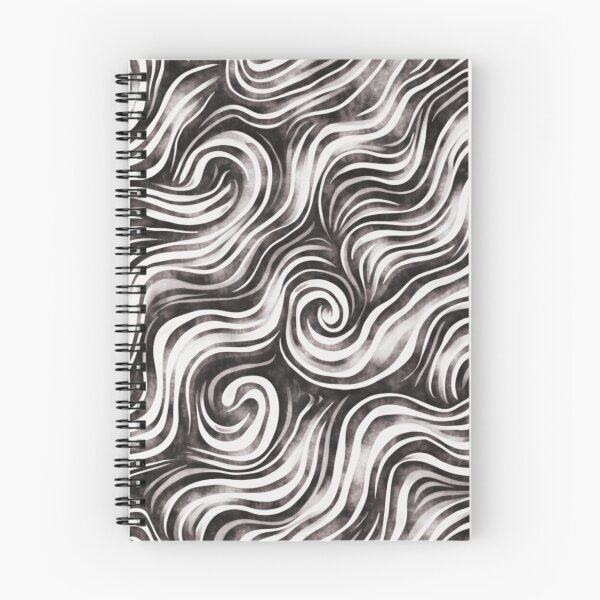 Item preview, Abstract Black and White Swirl Pattern designed and sold by AlienTechs.