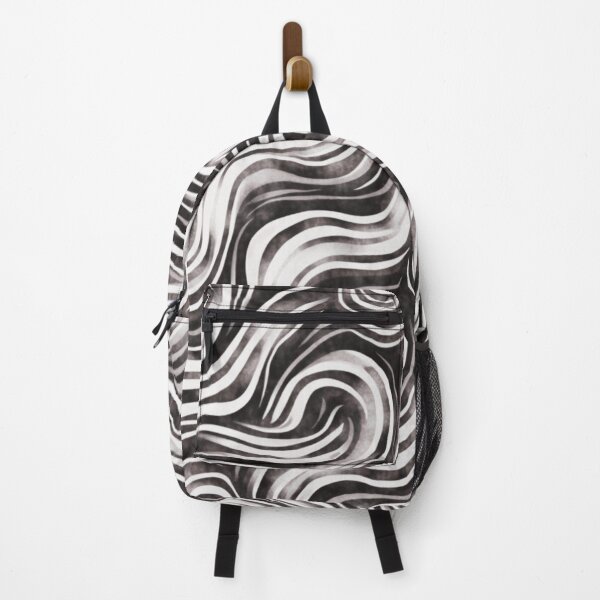 Item preview, Abstract Black and White Swirl Pattern designed and sold by AlienTechs.