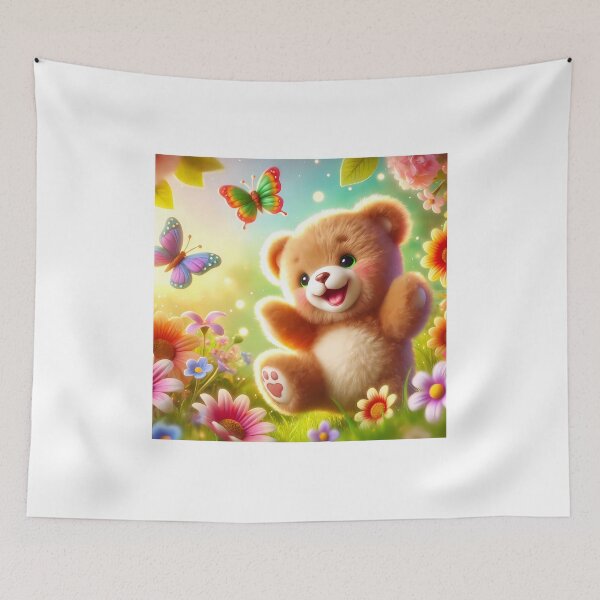 Item preview,  Playful Teddy Bear Joy designed and sold by Peelya.