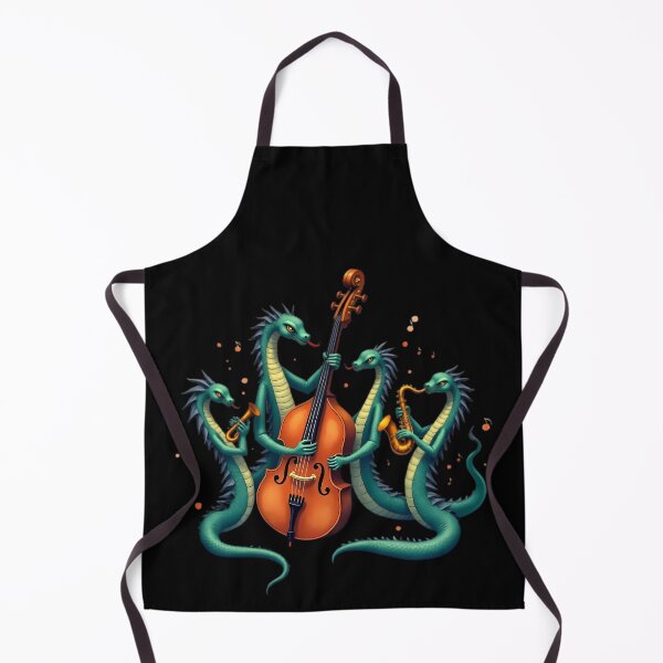 Item preview, Jazz Dragons Quartet Fiery Melody designed and sold by Artbellachi.