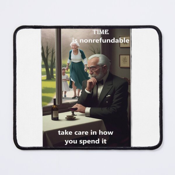 Item preview, a picture of an old man and women who are both rich in different ways. designed and sold by C1self.