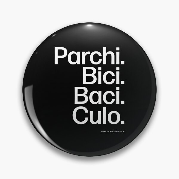 Item preview, Parchi. Bici. Baci. Culo. designed and sold by Francesca Patanè.