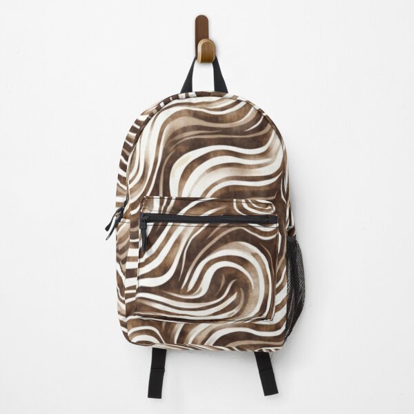 Item preview, Mocha Mousse Swirl Abstract Pattern designed and sold by AlienTechs.