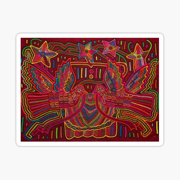 Vista previa del artículo con la obra «Mola de Panamá», diseñado y vendido por NJharris.