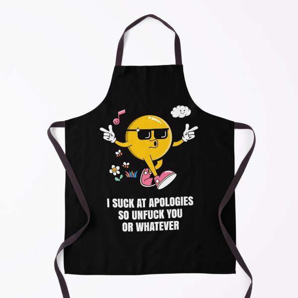 Item preview, I suck at apologies funny unapologetic emoji designed and sold by messy-nessie.