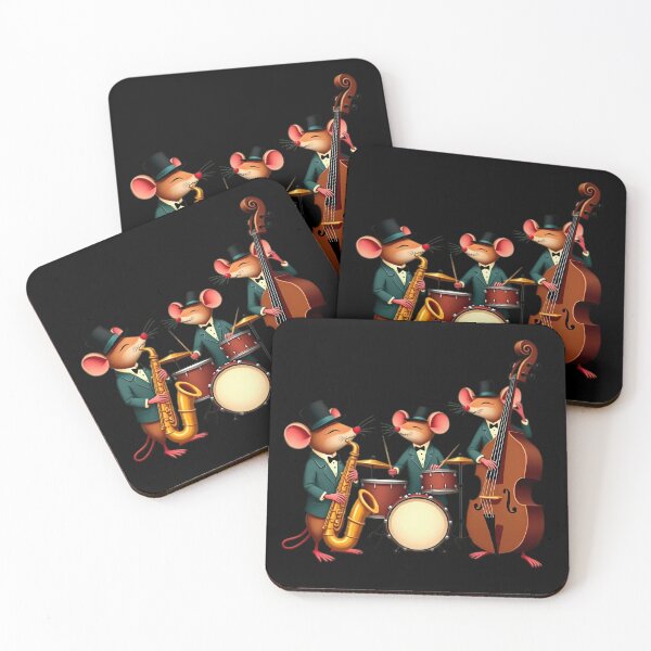 Item preview, Rat Jazz Trio – Nocturnal Swing designed and sold by Artbellachi.