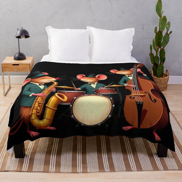 Item preview, Rat Jazz Trio – Nocturnal Swing designed and sold by Artbellachi.