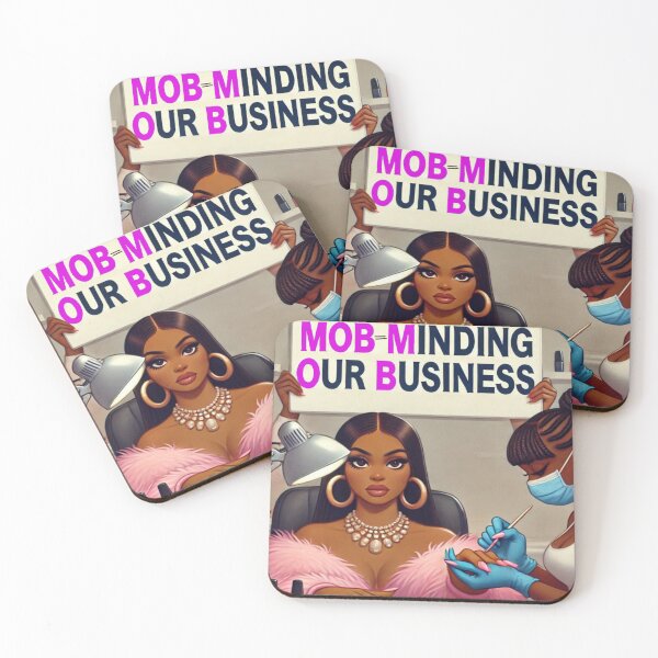 Item preview, Minding Our Business Acronyms designed and sold by Kimmy and Zamiah Art.