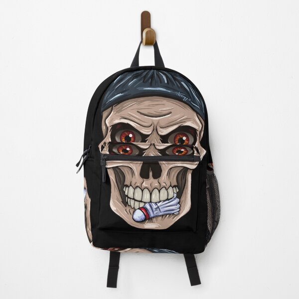 Item preview, badminton skull designed and sold by Themys24.