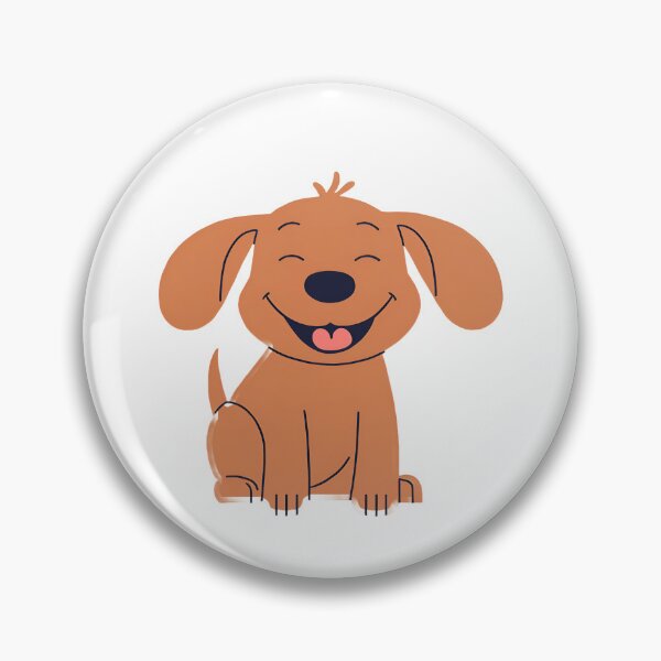 Item preview, smiling brown dog design designed and sold by Arulsanthosh.