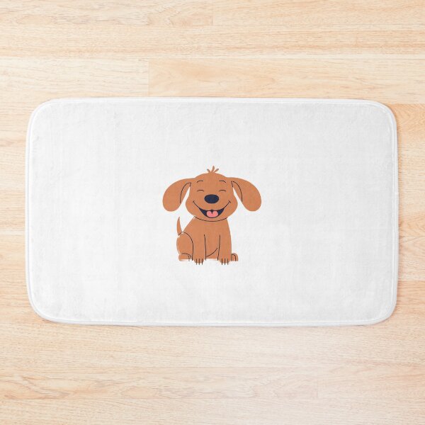 Item preview, smiling brown dog design designed and sold by Arulsanthosh.