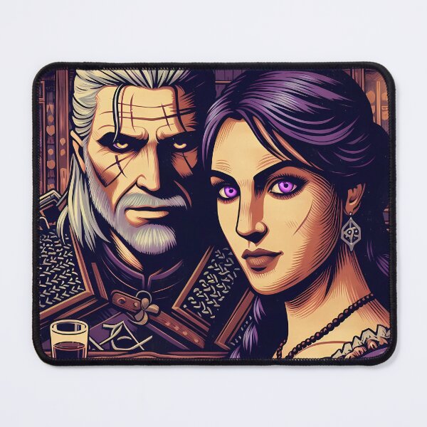 Item preview, Yennefer and Gerald looking at you designed and sold by Liscar95.