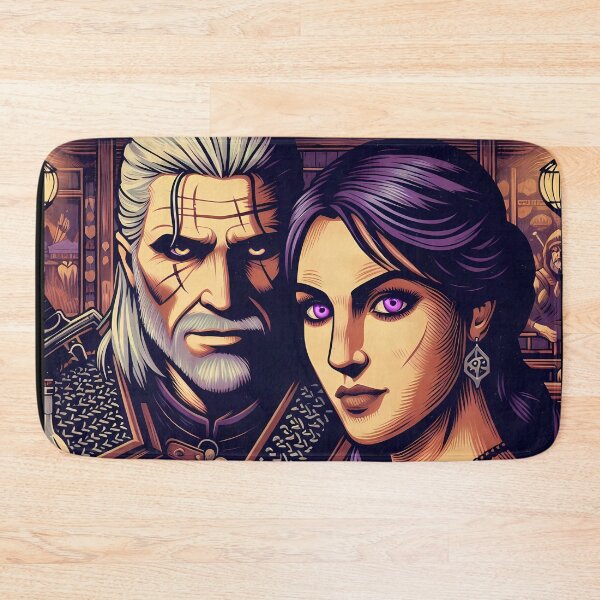 Item preview, Yennefer and Gerald looking at you designed and sold by Liscar95.