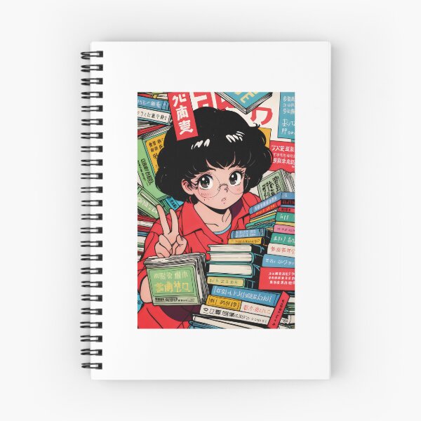 Item preview, Focused Study Amidst Red Books and Chinese Characters designed and sold by SplashTastic.