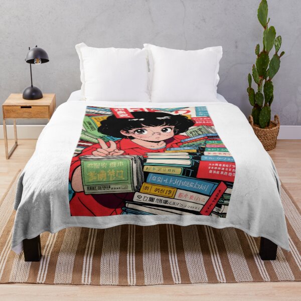 Item preview, Focused Study Amidst Red Books and Chinese Characters designed and sold by SplashTastic.